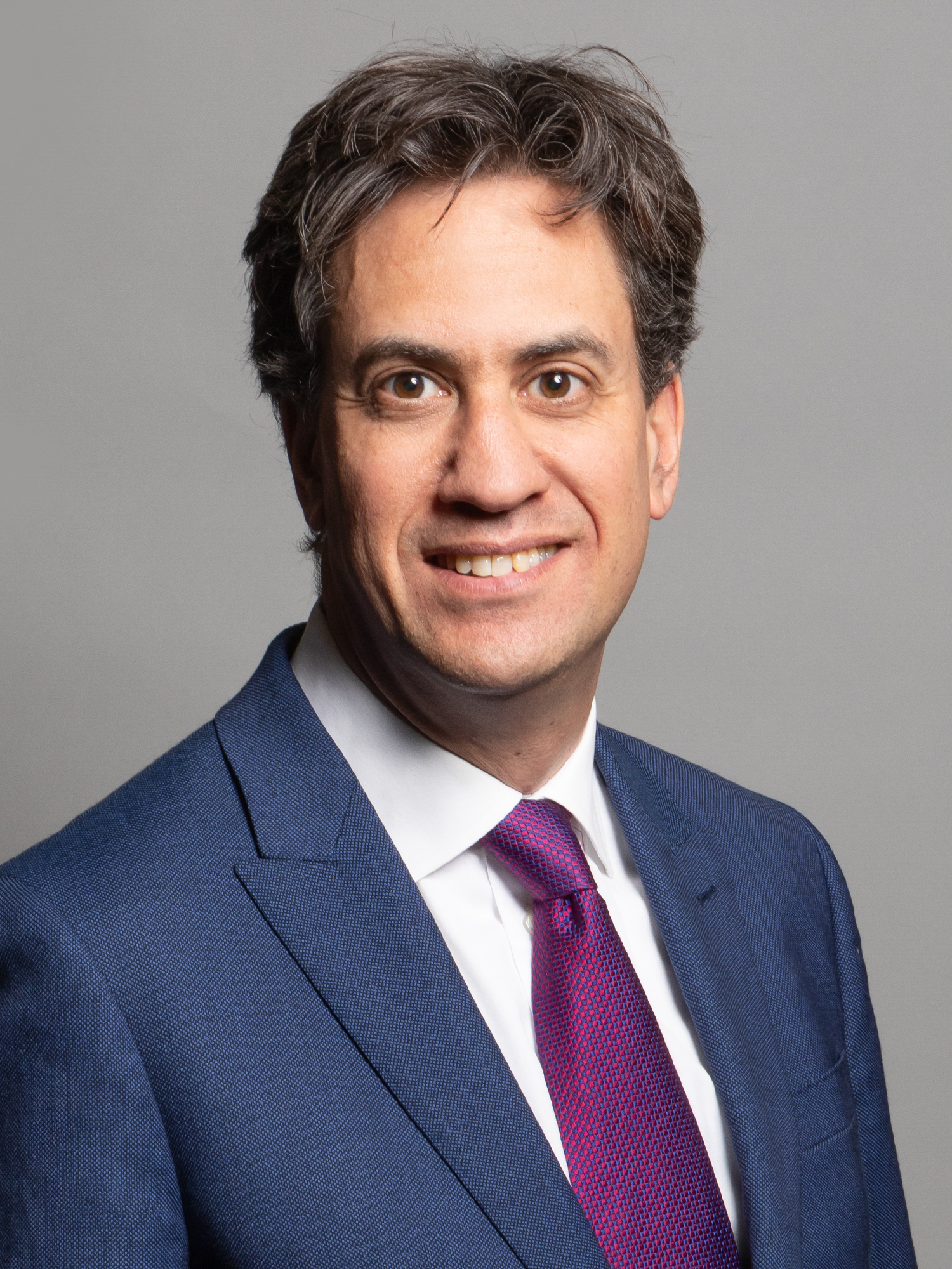 Parliamentary portrait of Ed Miliband, Secretary of State for Energy Security and Net Zero