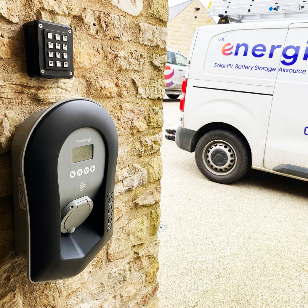 MyEnergi mounted EV Charger