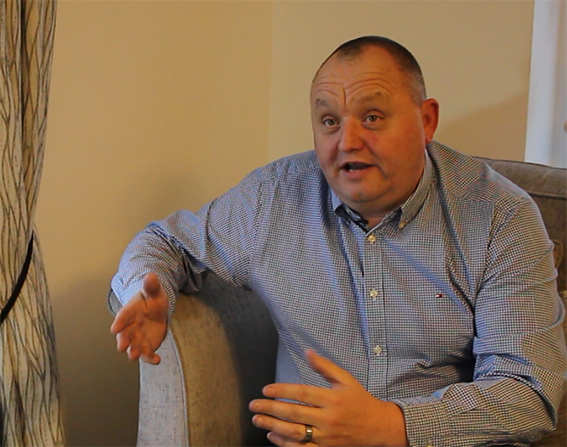 Solar panels installed at the Gillian's house