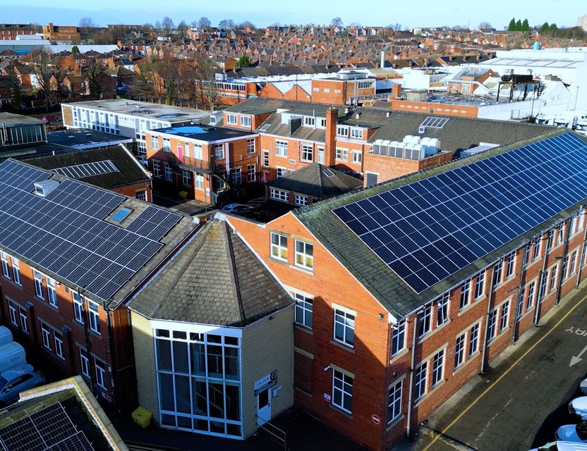 Balby Court Business Campus solar installation