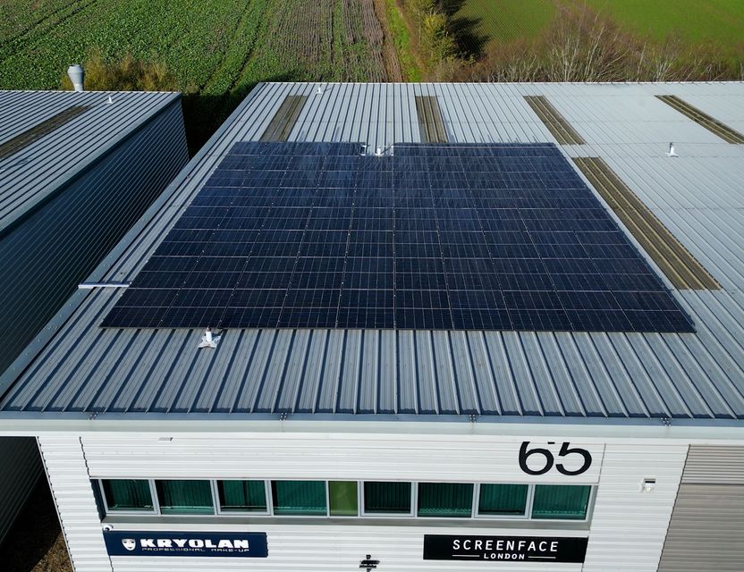 Kryolan solar panels